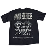 (L) brand new snow strippers tour mech tee