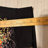 (XS) ED HARDY CROP TOP HOODIE WMNS