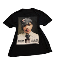 (L) vintage 2000’s Marilyn Manson band tee